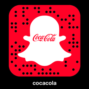CocaCola on Snapchat