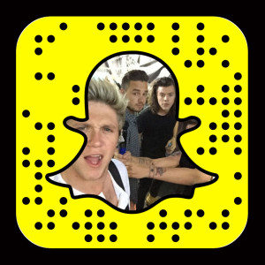 One Direction is on Snapchat