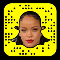 Rihanna is on Snapchat