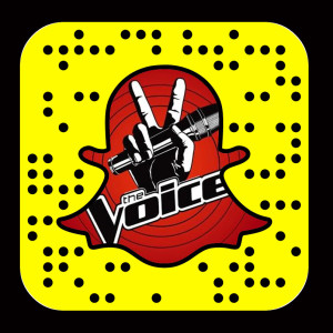 NBC The Voice in on Snapchat