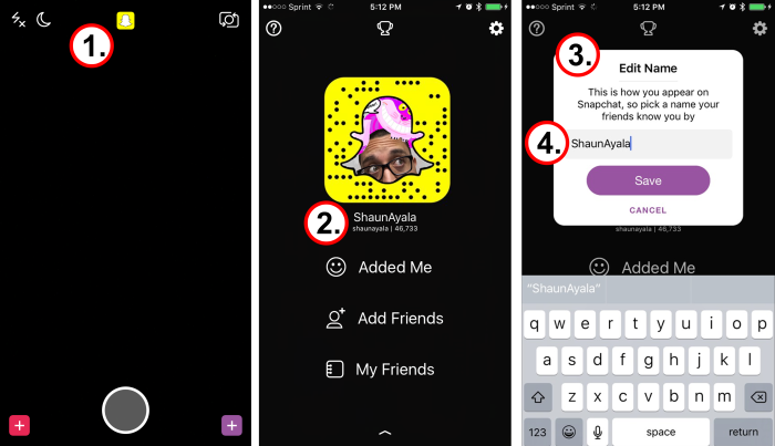 Use to snapchat usernames AddMeSnaps