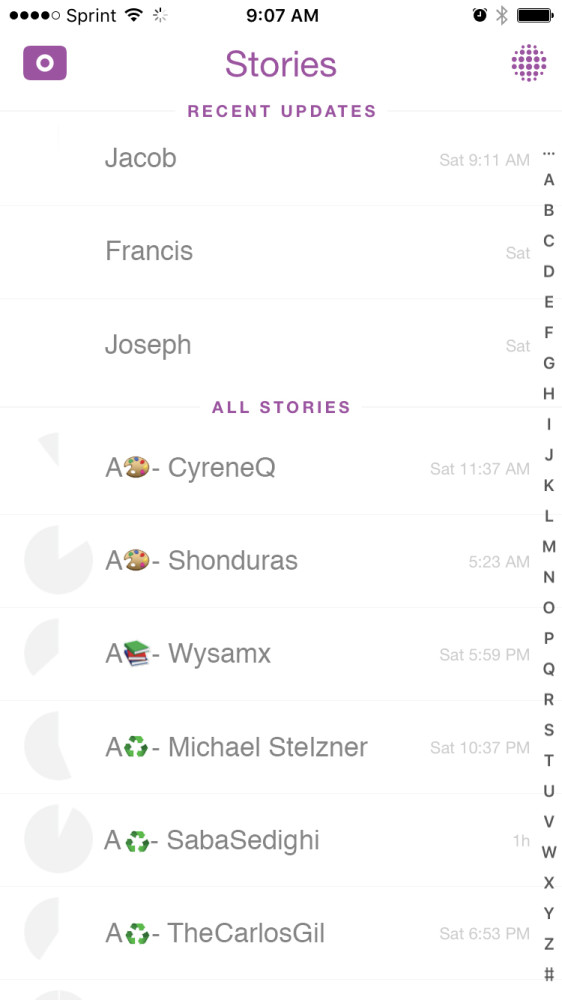 Organize your Snapchat Friends list 12
