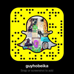 Eye-Popping Snapchat Art by GuyHobeika