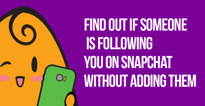 Find Out If Someone is Following You on Snapchat WITHOUT Adding Them