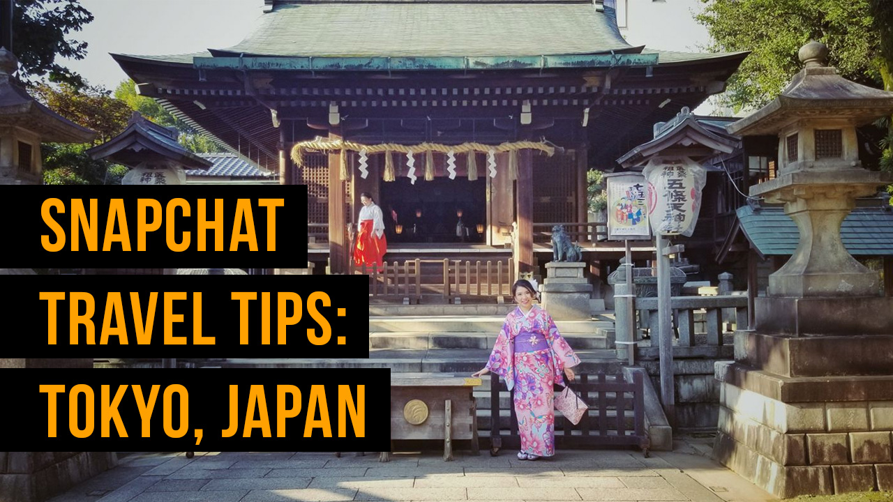 Snapchat Travel Tips: 10 Things to Know When Traveling to Japan