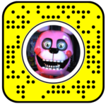 Five Nights of Freddy Bonnet Jumpscare Snapchat Lens