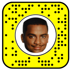 Carlton Banks Snapchat Lens