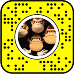 Donkey Kong Rhapsody Snapchat Lens