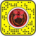 Demogorgon Stranger Things Snapchat Lens