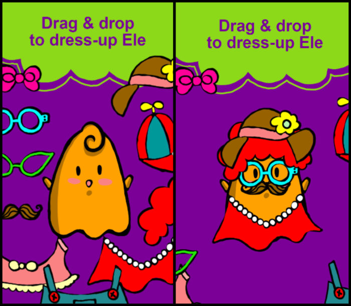 Ele Dress Up Game