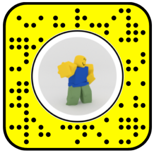 Roblox Noob Dance Snapchat Lens The 11th Second 1 Source - roblox noob doing orange justice gif