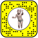 Creepy Dancing Baby Snapchat Lens