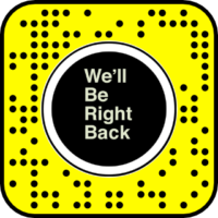 We’ll Be Right Back Snapchat Lens (Freeze Frame)