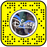 Disney Channel 2D Tap Snapchat Lens
