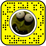 Jumping Pickle Rick 3D Snapchat Lens