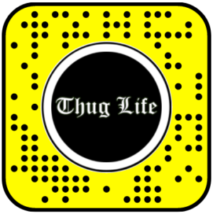 Thug Life Freeze Frame Snapchat Lens