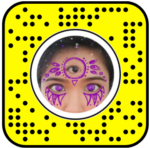 Third Eye Snapchat Face Lens
