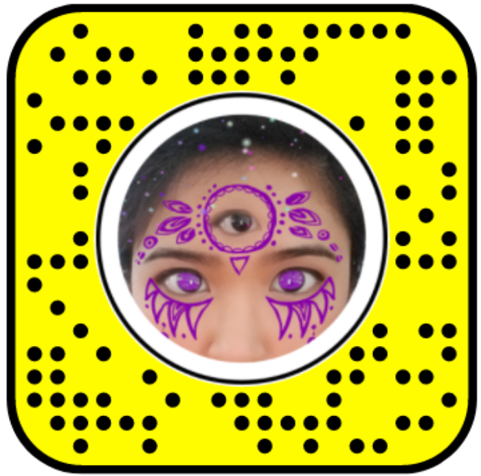 Third Eye Snapchat Face Lens