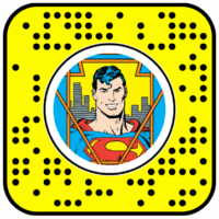 DC Superman Comic Book Portal Lens