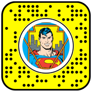 DC Superman Comic Book Portal Lens