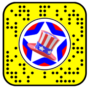 Happy 4th of July Face Lens