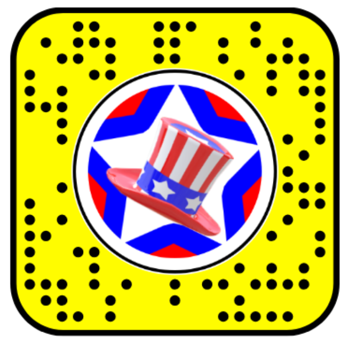 Happy 4th of July Face Lens