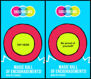 Magic Ball of Encouragements Game