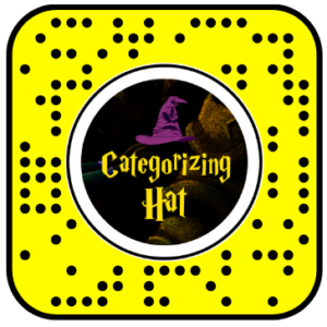 Categorizing Hat (Harry Potter Sorting Hat) Face Lens