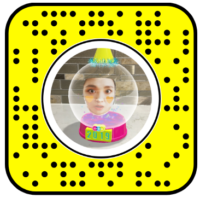 Snowglobe Yourself Snapchat Face Lens